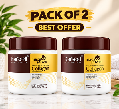 Buy 1 Get 1 Free Original Karseell Collagen Hair Mask
